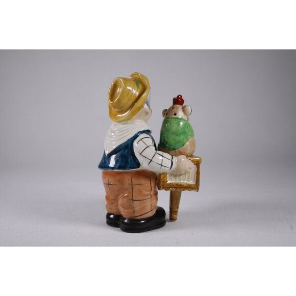 Vintage 1950's Organ Player and Monkey salt and pepper shakers, Shafford hand - Picture 8 of 10